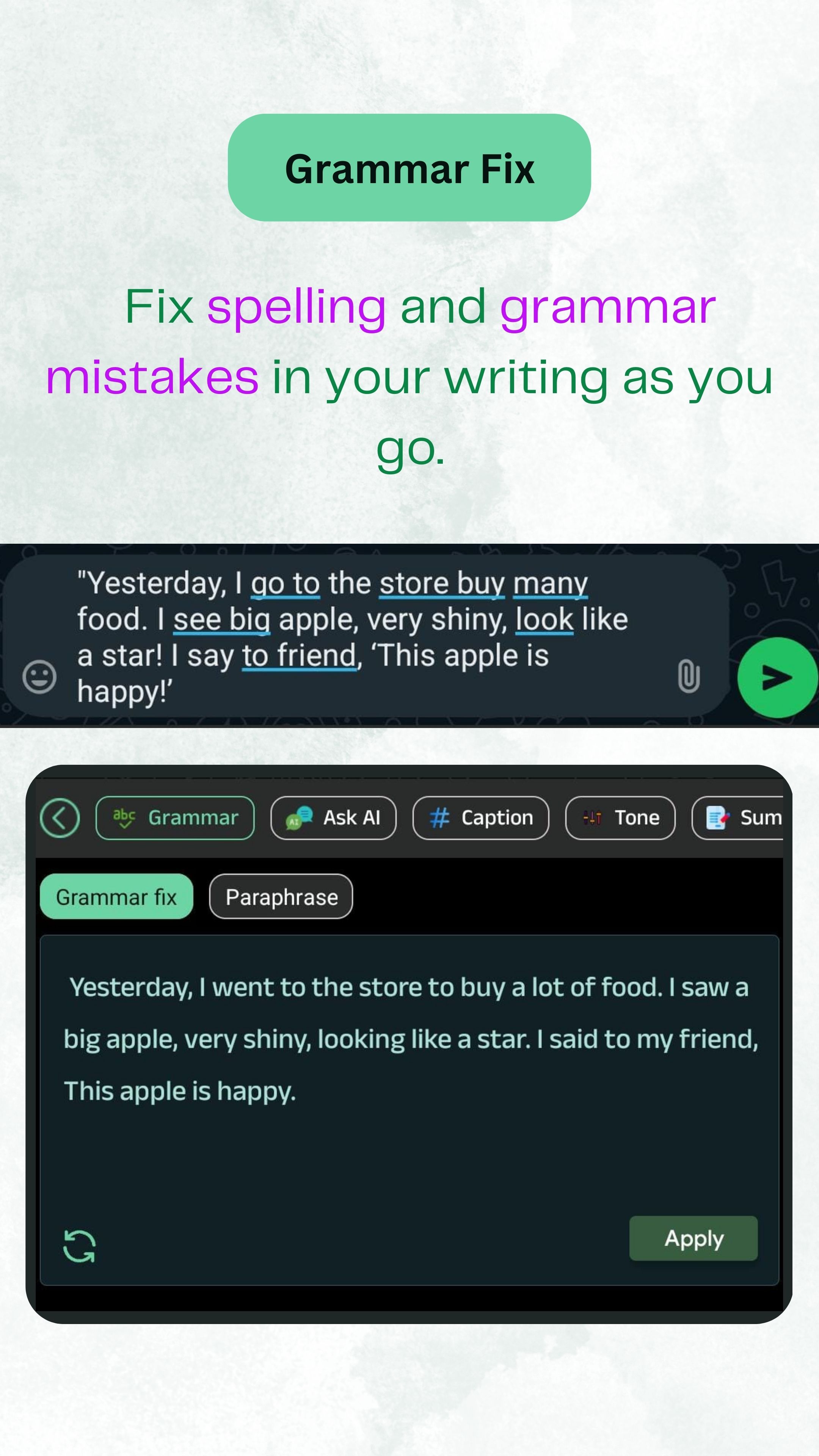 Grammar Fix