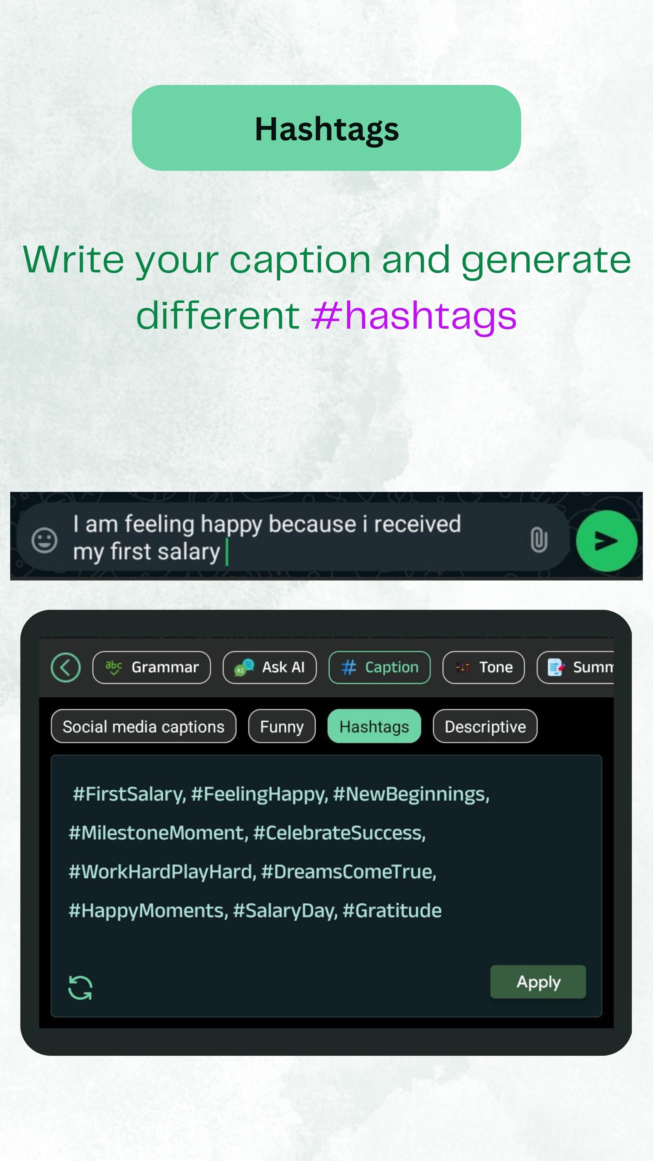 Hashtags